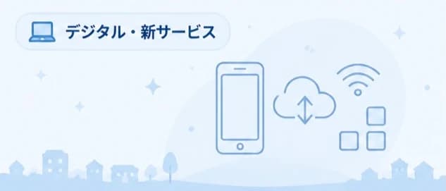 デジタル・新サービスの記事ビジュアル